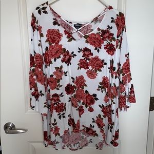 TORRID Rose Blouse